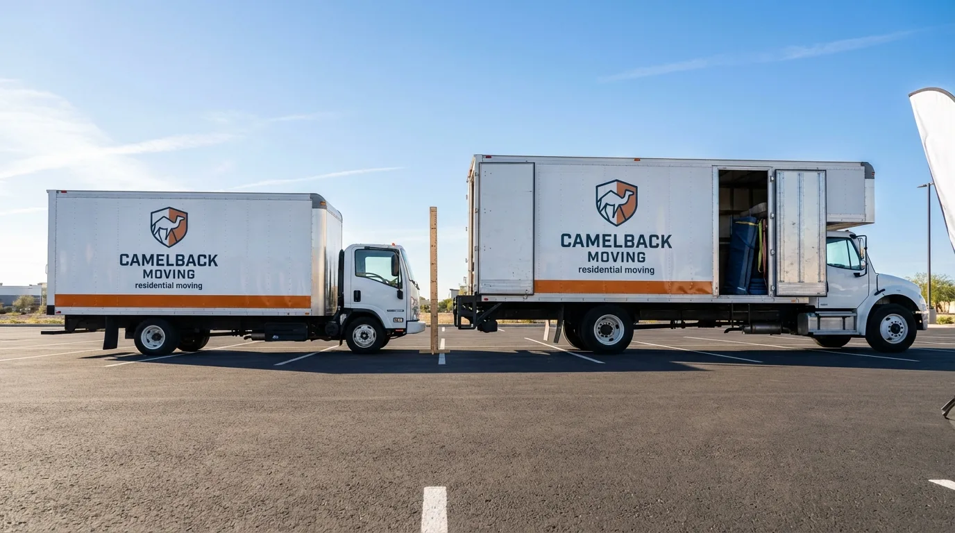 Moving truck size capacity guide in Sheridan